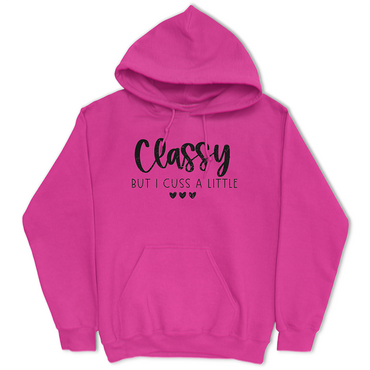 Classy But I Cuss A Little Hoodie