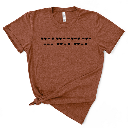 Fuck Off Morse Code TShirt