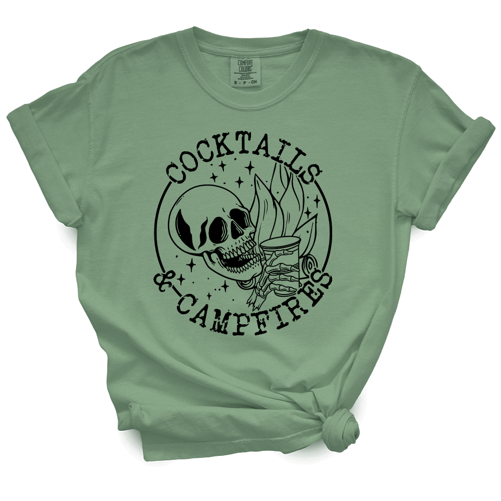 Cocktails And Campfires TShirt