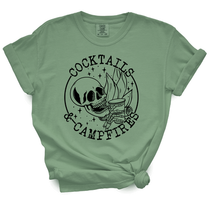 Cocktails And Campfires TShirt
