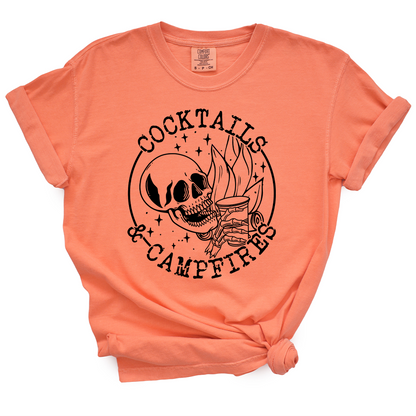 Cocktails And Campfires TShirt