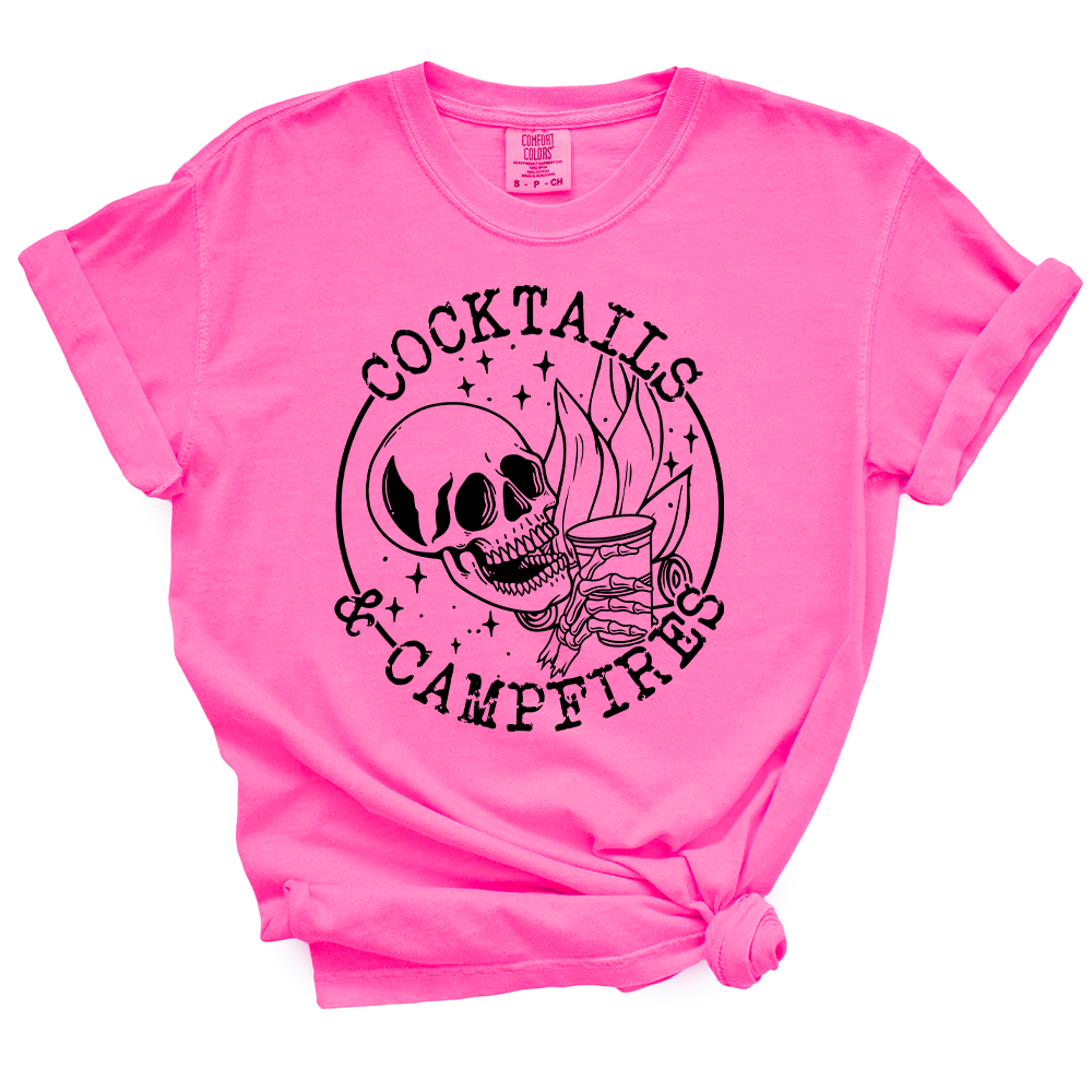 Cocktails And Campfires TShirt