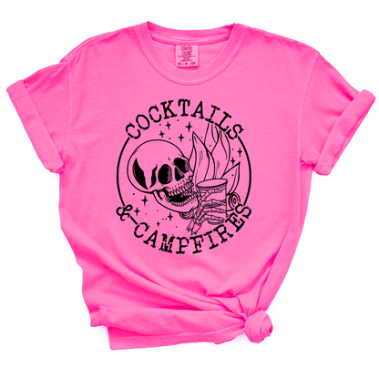 Cocktails And Campfires TShirt
