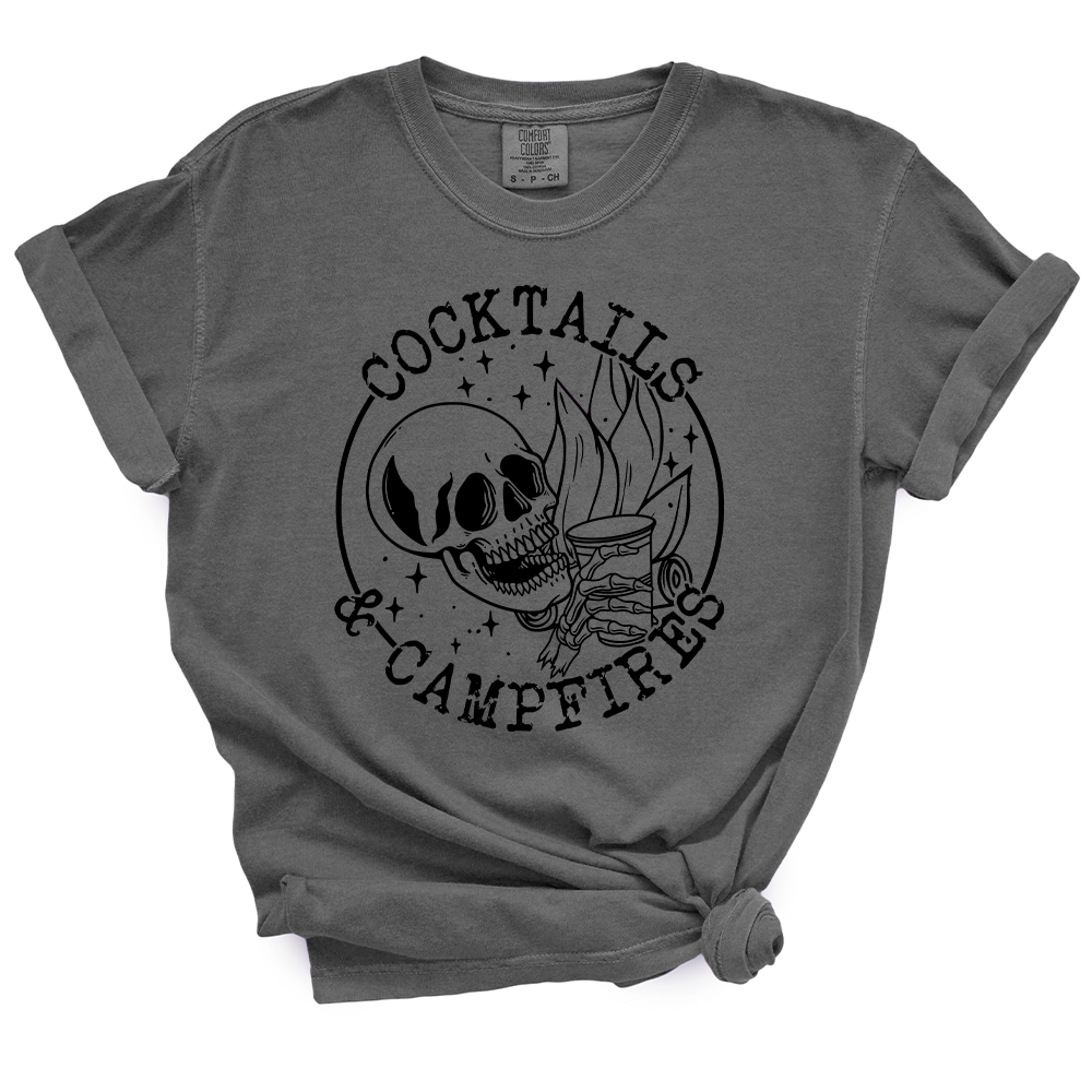 Cocktails And Campfires TShirt