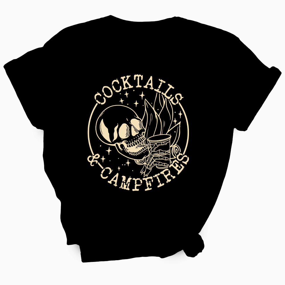 Cocktails And Campfires TShirt
