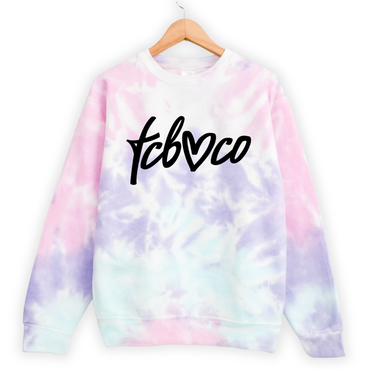 TCBCO Tie Dye Crewneck Sweatshirt