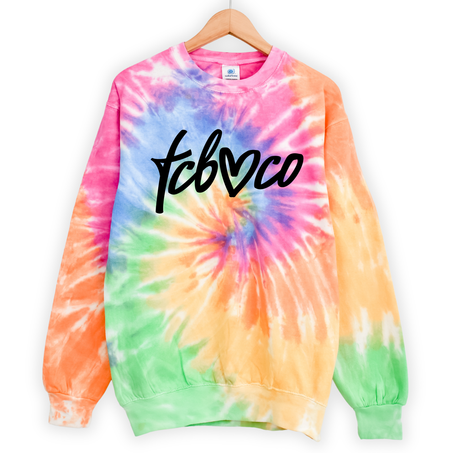 TCBCO Tie Dye Crewneck Sweatshirt