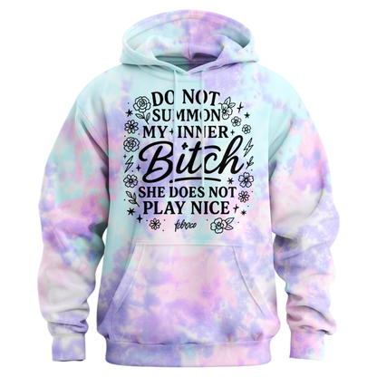 Do Not Summon My Inner Bitch Hoodie