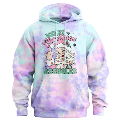 Merry Christmas Assholes Hoodie