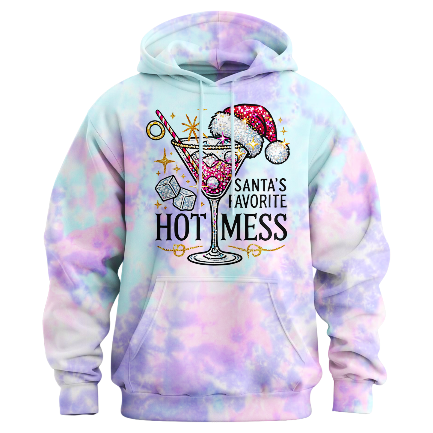 Santa's Favorite Hot Mess Hoodie
