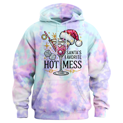 Santa's Favorite Hot Mess Hoodie