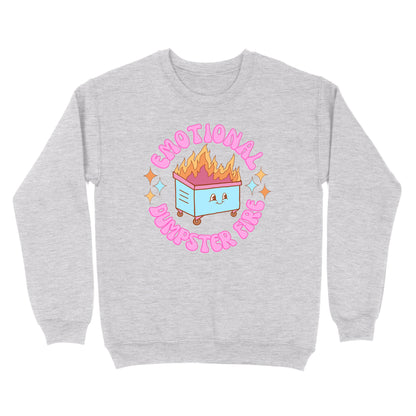 Emotional Dumpster Fire Crewneck