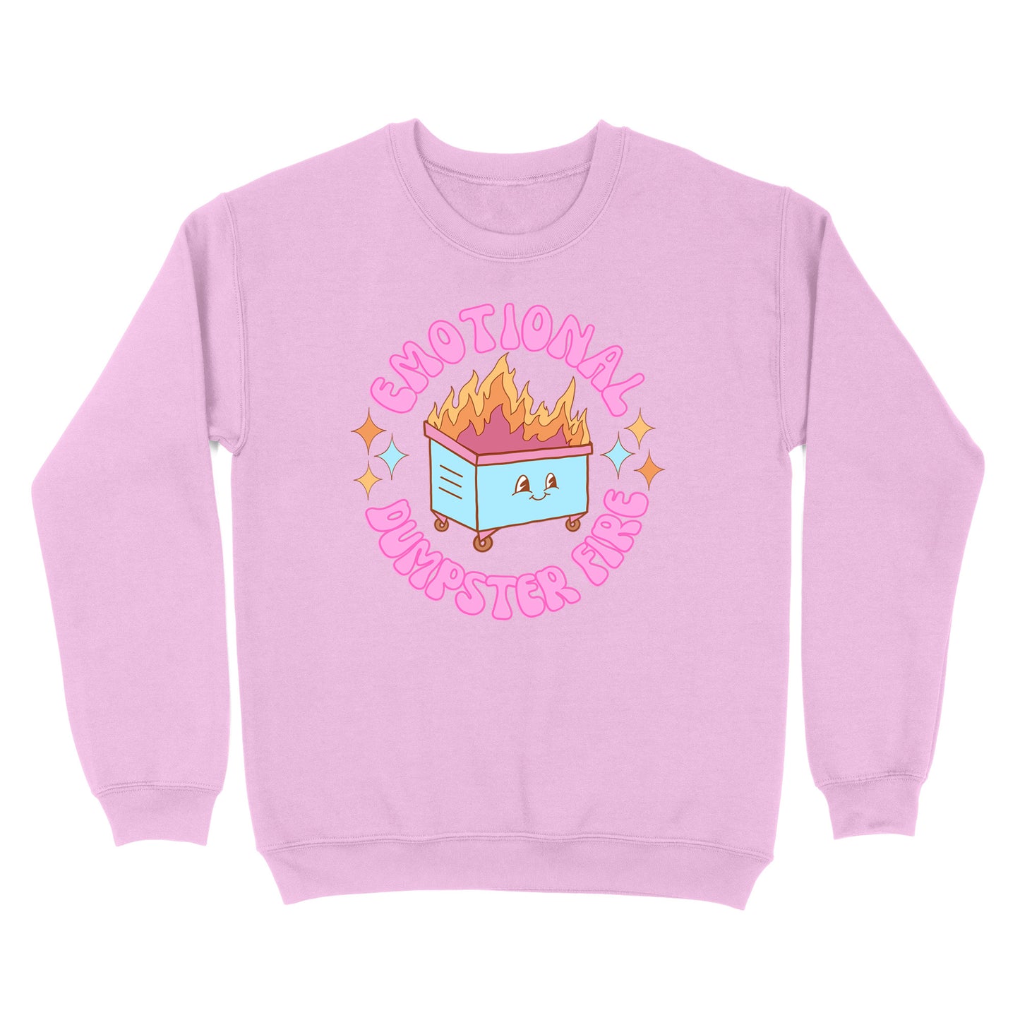 Emotional Dumpster Fire Crewneck