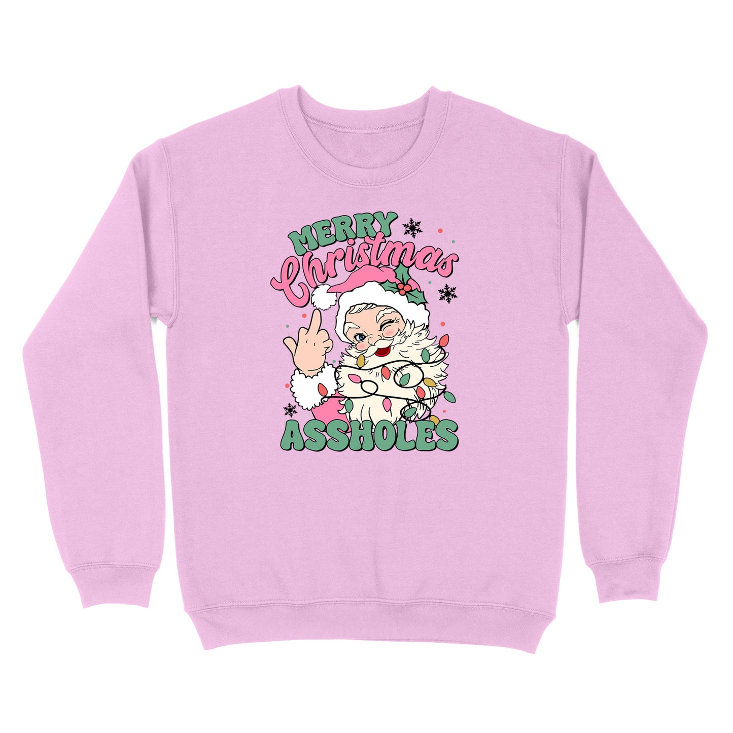 Merry Christmas Assholes Crewneck