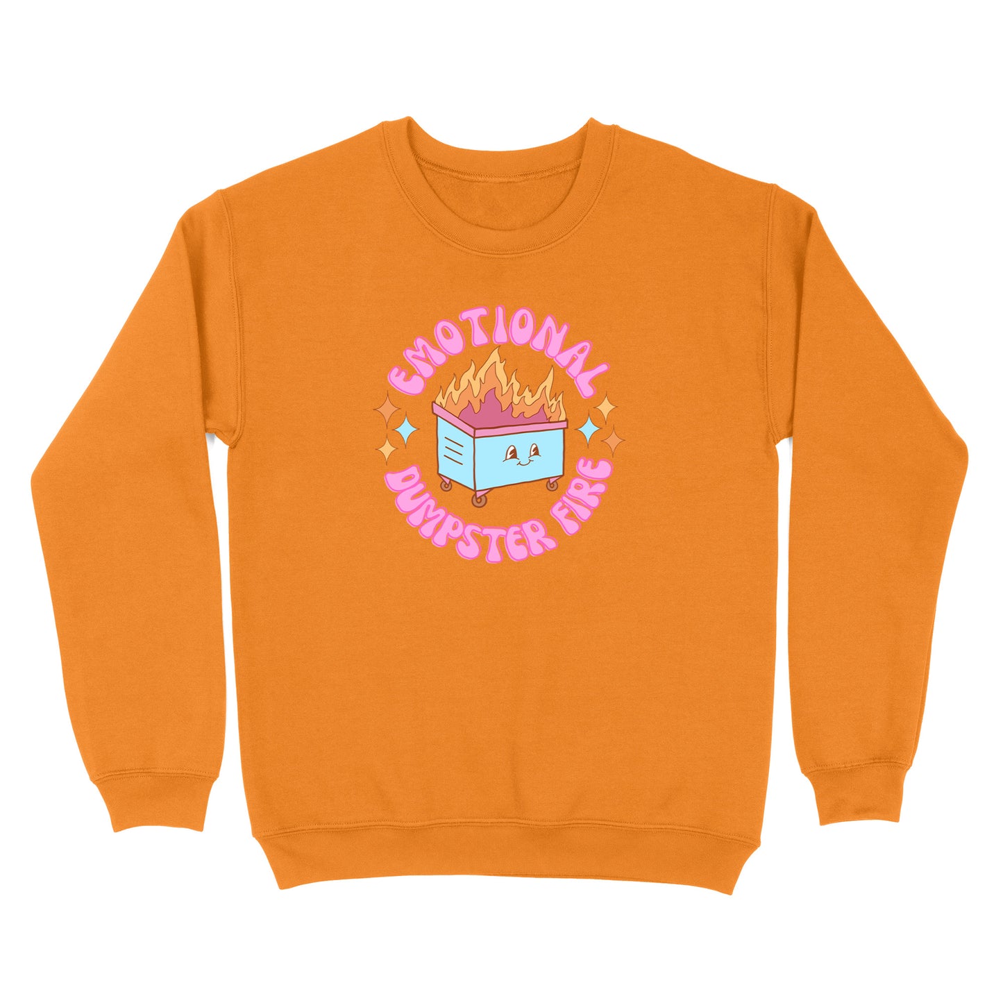 Emotional Dumpster Fire Crewneck