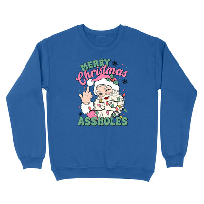 Merry Christmas Assholes Crewneck