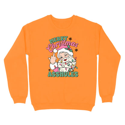 Merry Christmas Assholes Crewneck