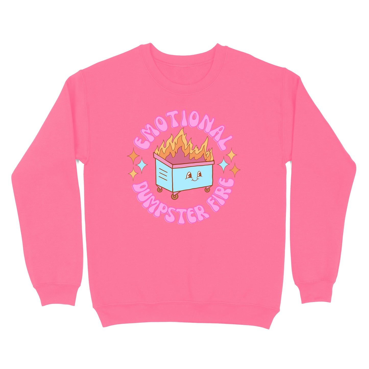 Emotional Dumpster Fire Crewneck