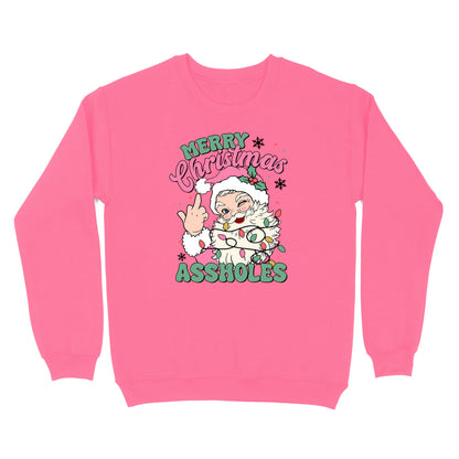 Merry Christmas Assholes Crewneck