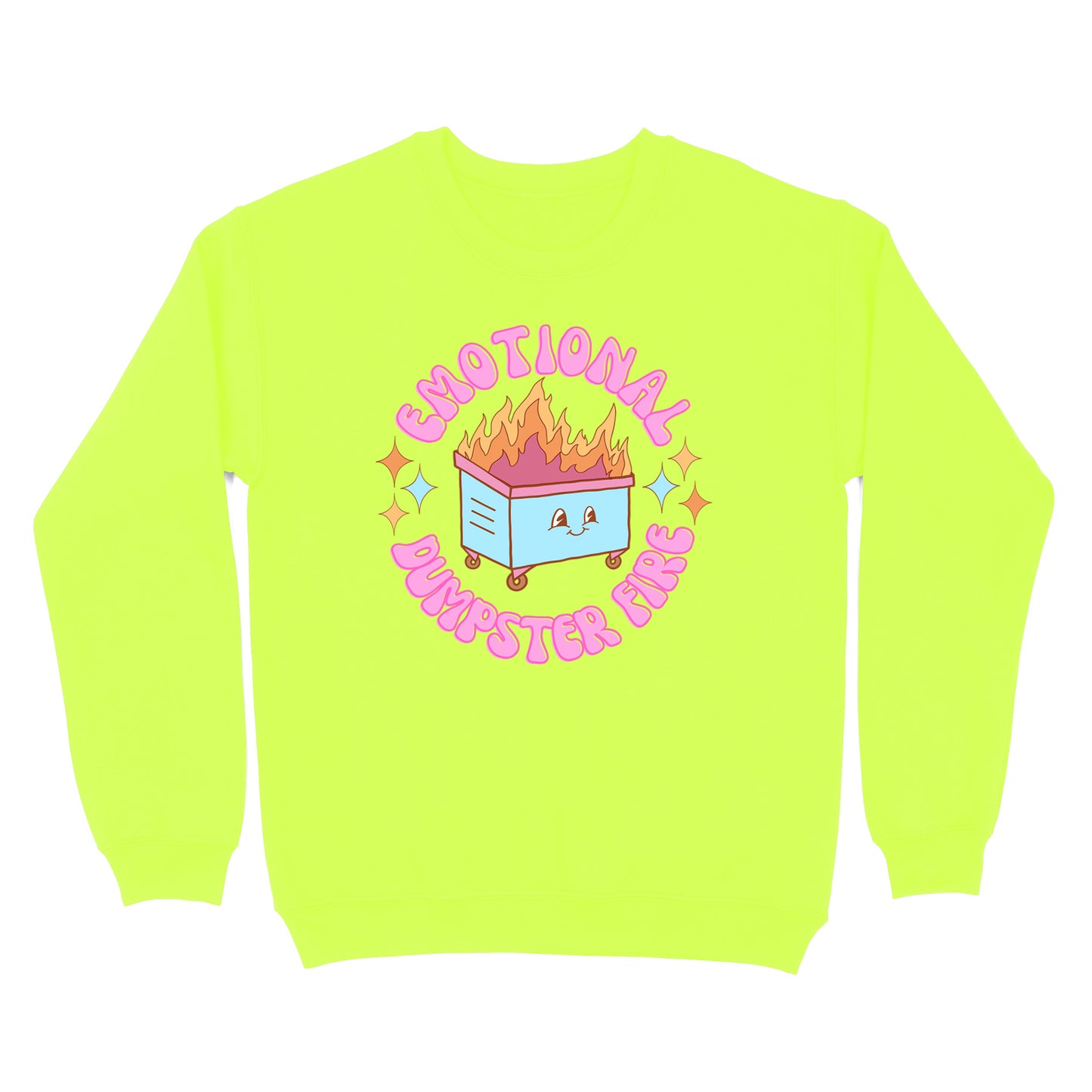 Emotional Dumpster Fire Crewneck