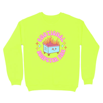 Emotional Dumpster Fire Crewneck