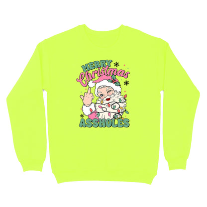 Merry Christmas Assholes Crewneck