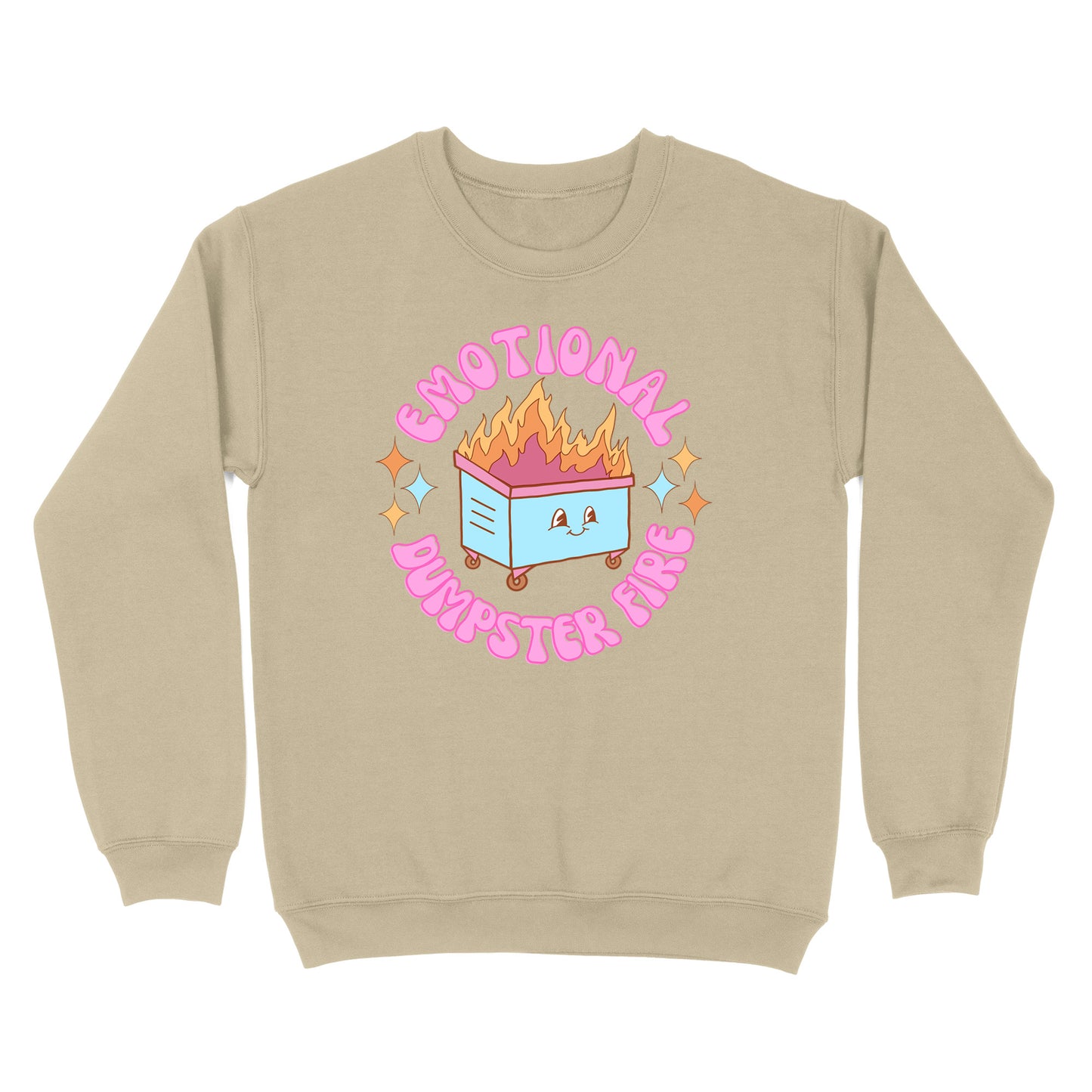 Emotional Dumpster Fire Crewneck