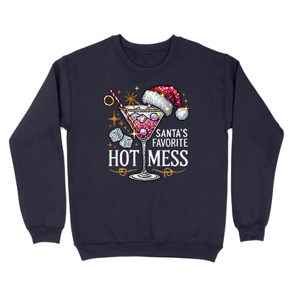 Santa's Favorite Hot Mess Crewneck