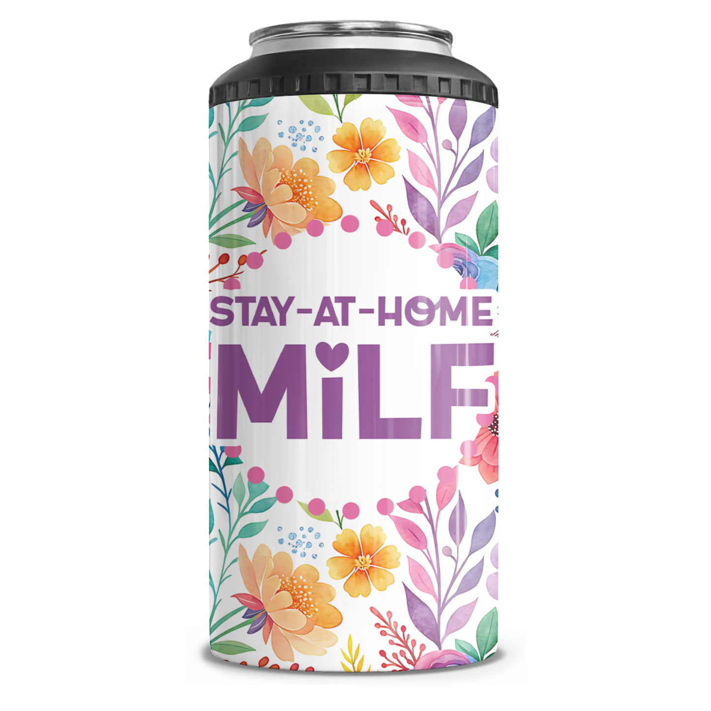 Stay At Home Milf 4 in 1 Can Cooler