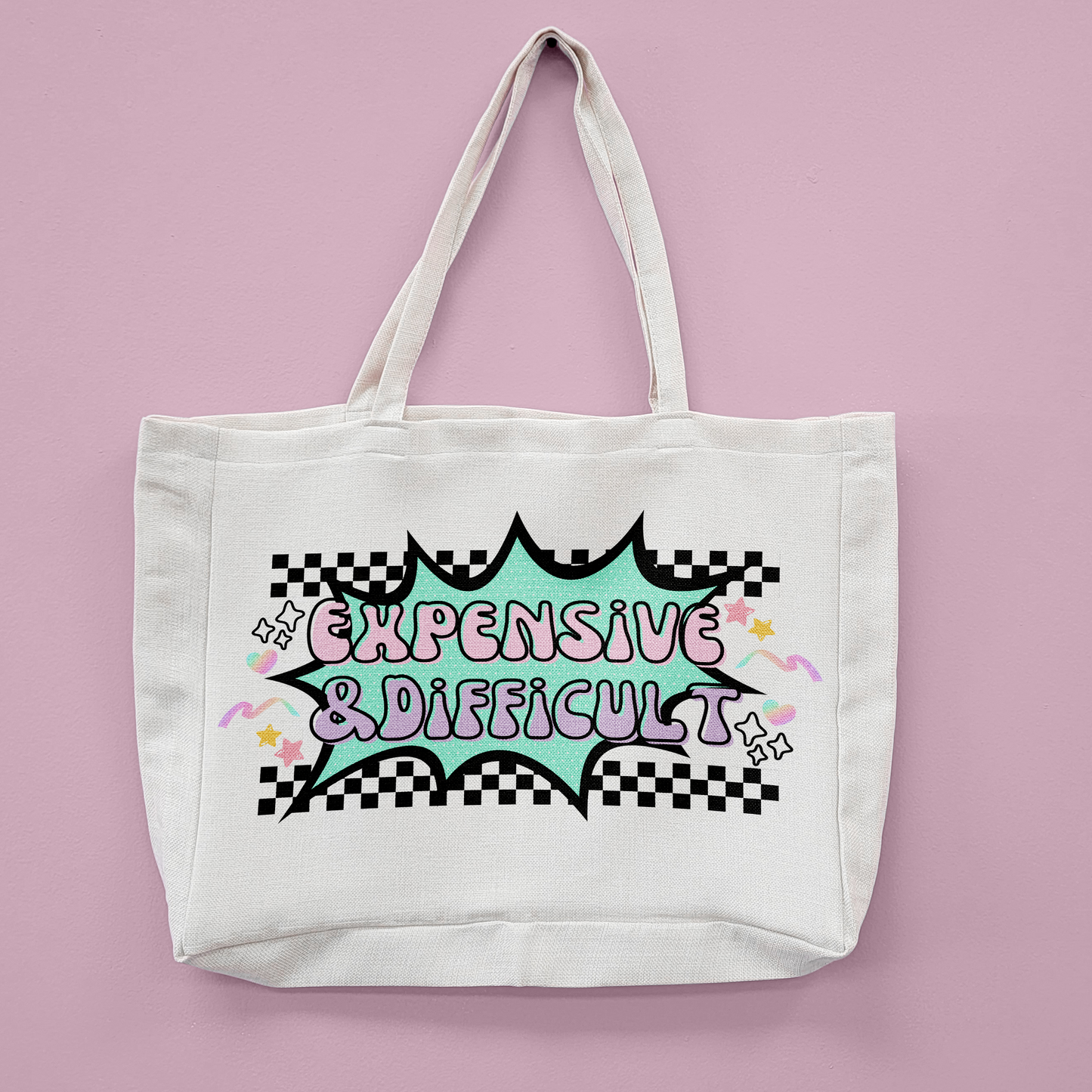 Expensive And Difficult Oversized Tote Bag