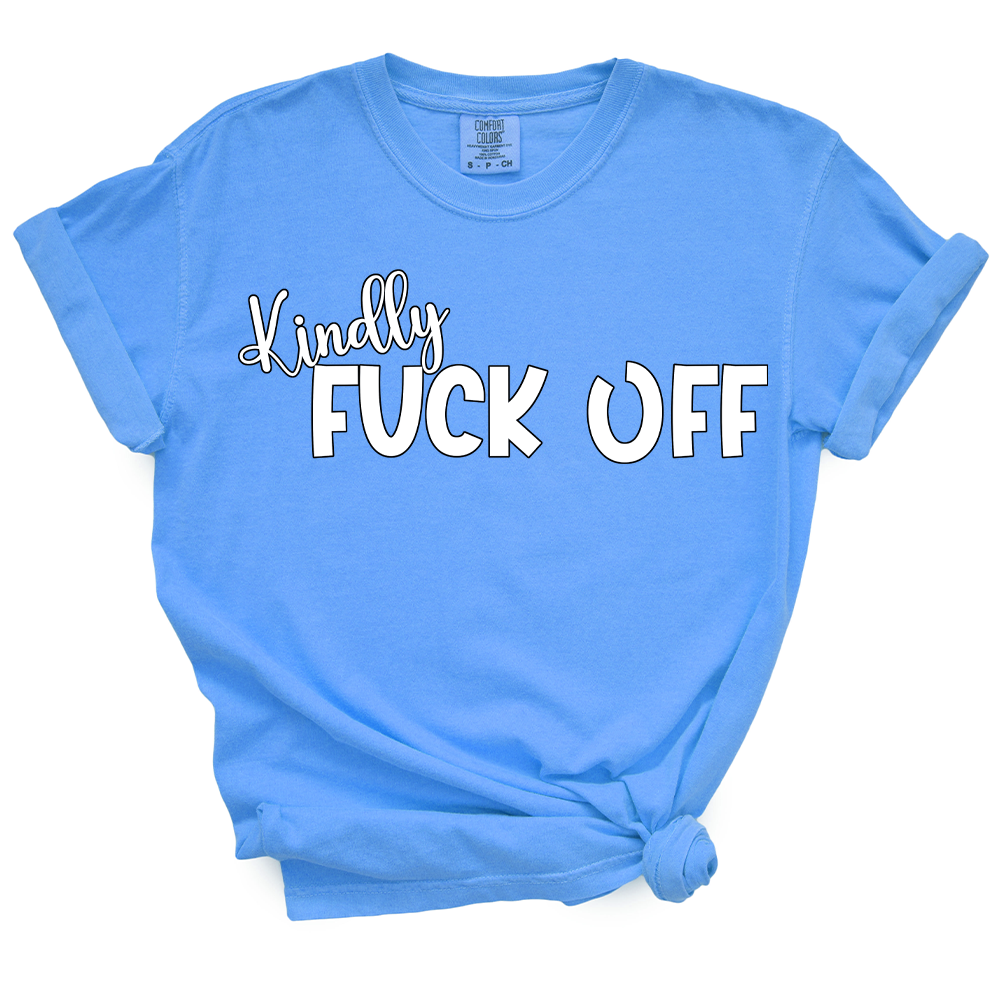 Kindly Fuck Off TShirt (Official Lyndseydotw Merch)