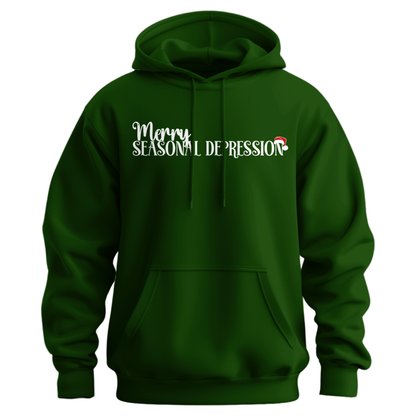 Merry Seasonal Depression Hoodie (Official Lyndseydotw Merch)