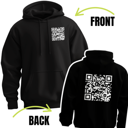 Fuck You Funny QR Code Hoodie