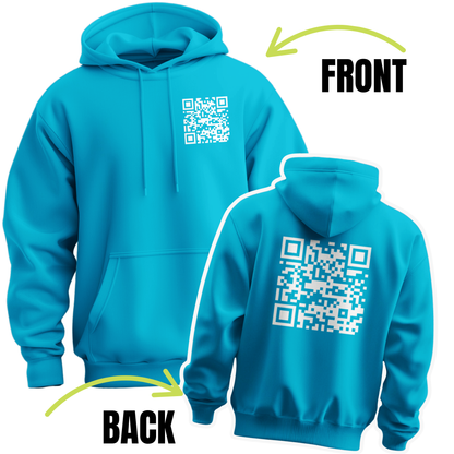 Fuck You Funny QR Code Hoodie