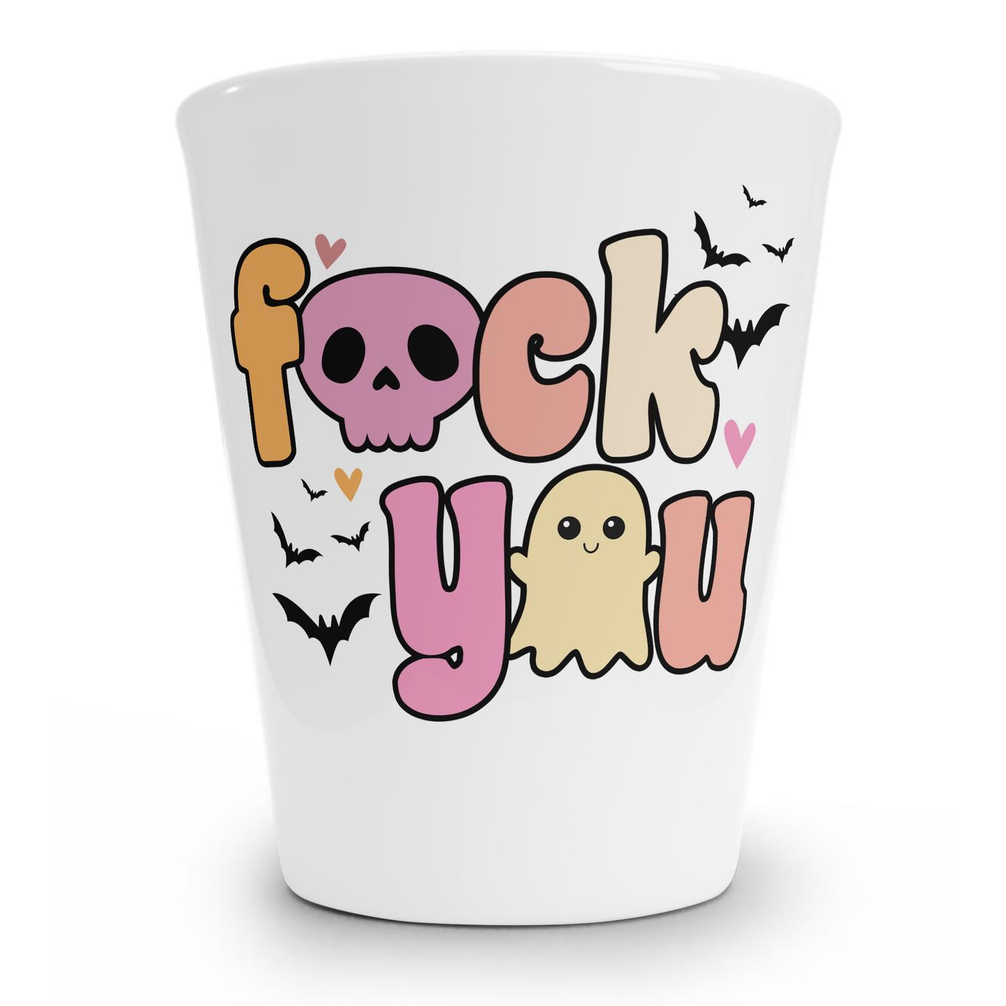 Fuck You Halloween Shot Glass