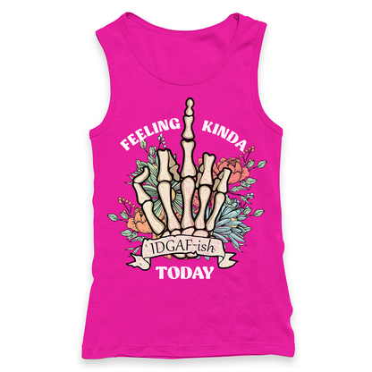 Feelin' IDGAFish Racerback Tank
