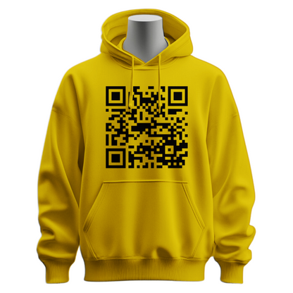 Fuck You Funny QR Code Hoodie