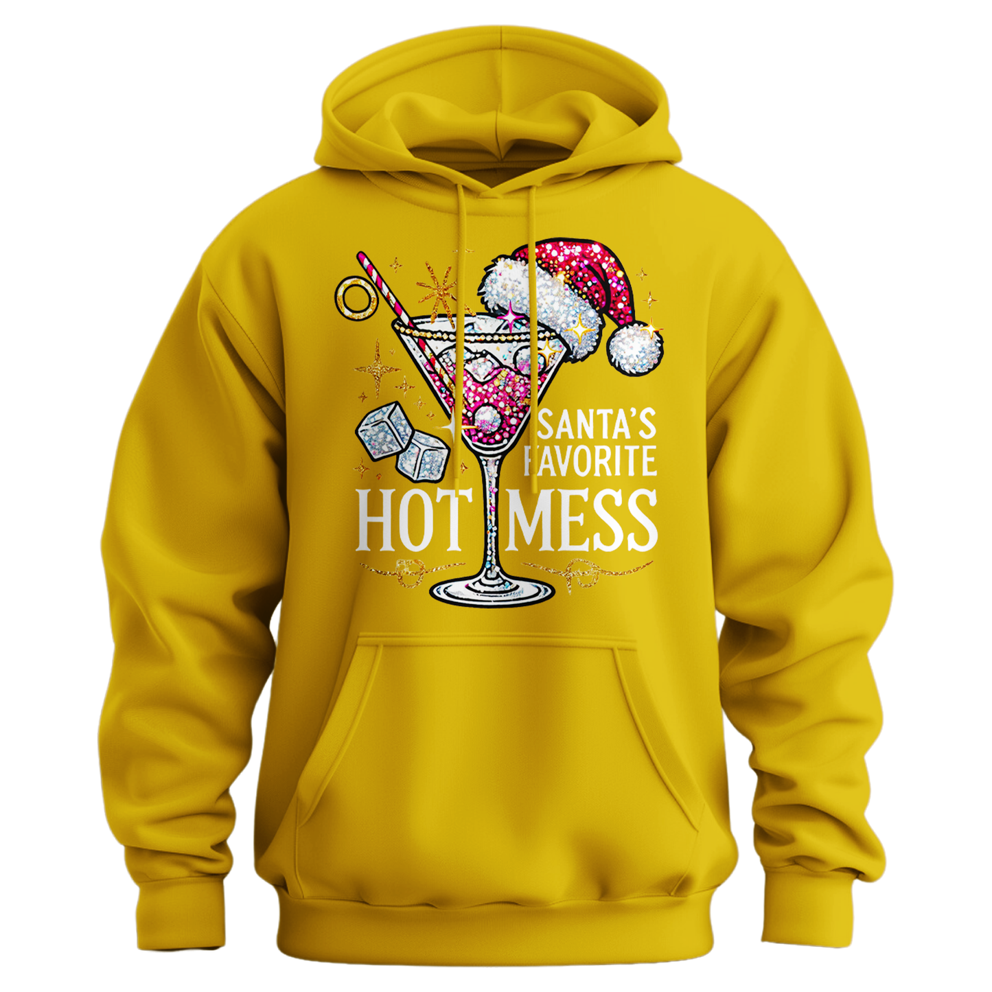 Santa's Favorite Hot Mess Hoodie