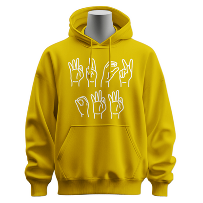 Funny ‘F Off’ in Sign Language Hoodie