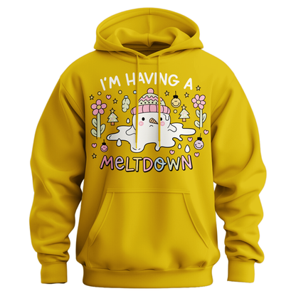 I'm Having A Meltdown Snowman Hoodie