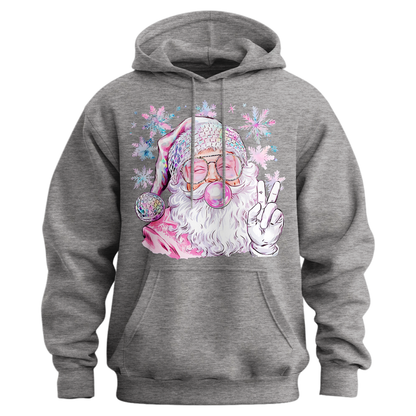 Bubble Gum Santa Hoodie