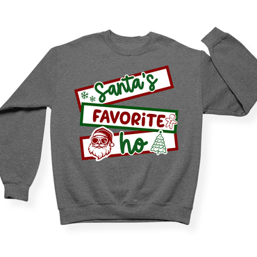 Santa's Favorite Ho Crewneck