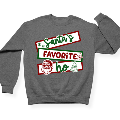Santa's Favorite Ho Crewneck