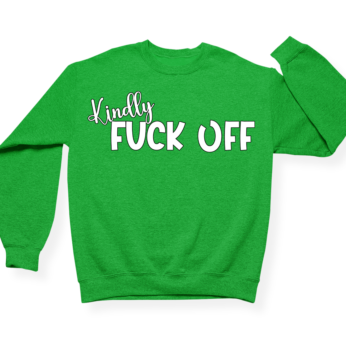 Kindly Fuck Off Crewneck (Official Lyndseydotw Merch)