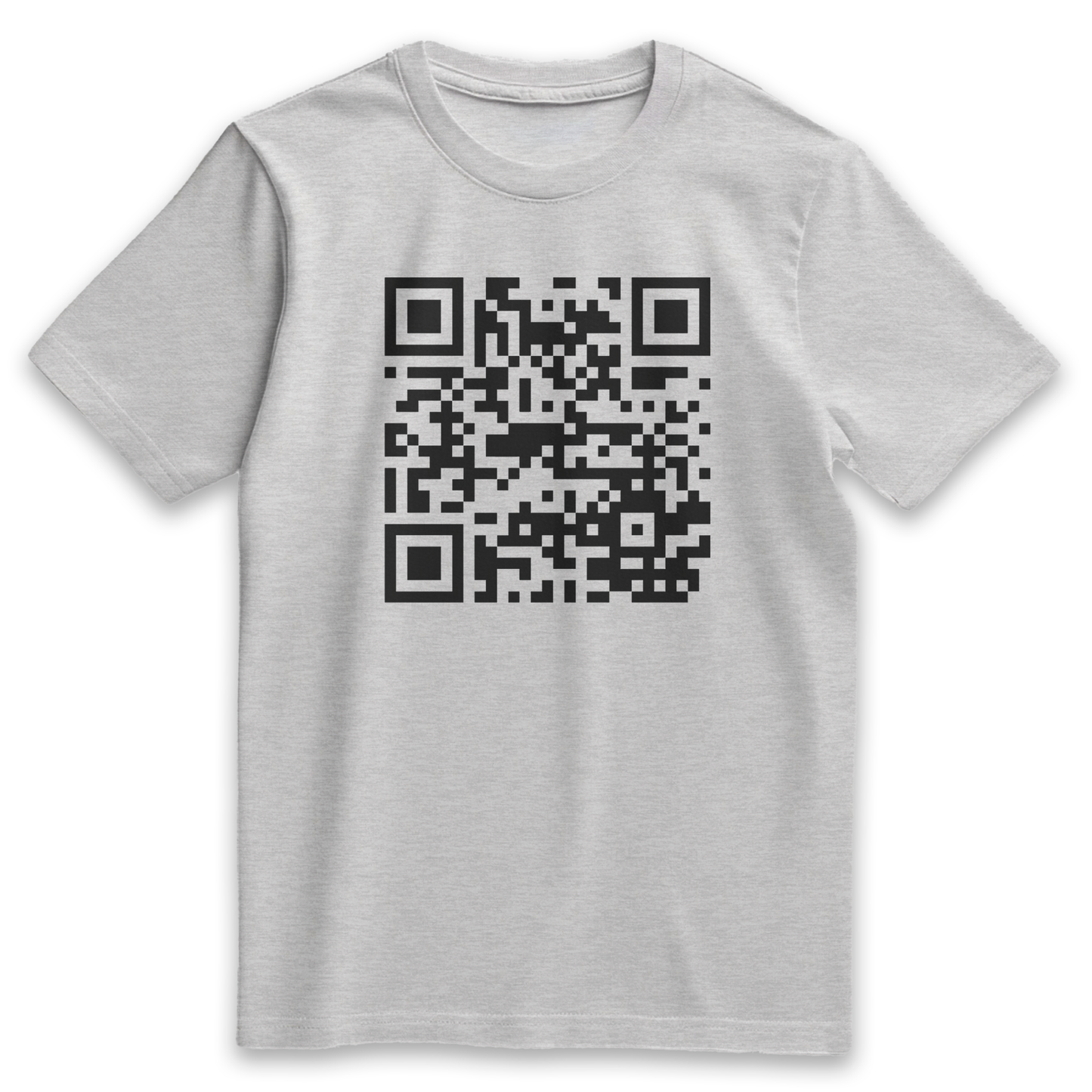 Funny Fuck You QR Code Men's TShirt (Tall)