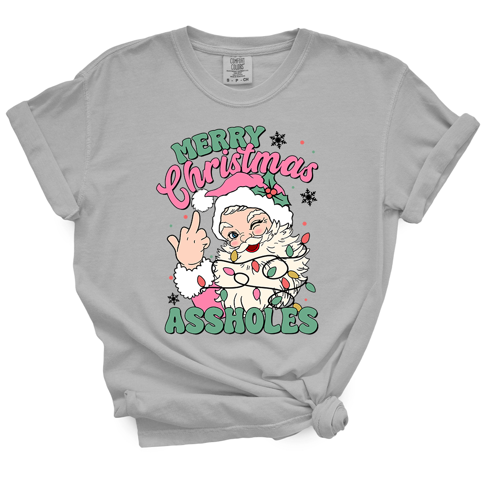 Merry Christmas Assholes TShirt