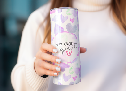 Mom Group Dropout Skinny Tumbler