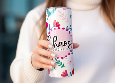 Chaos Coordinator Skinny Tumbler