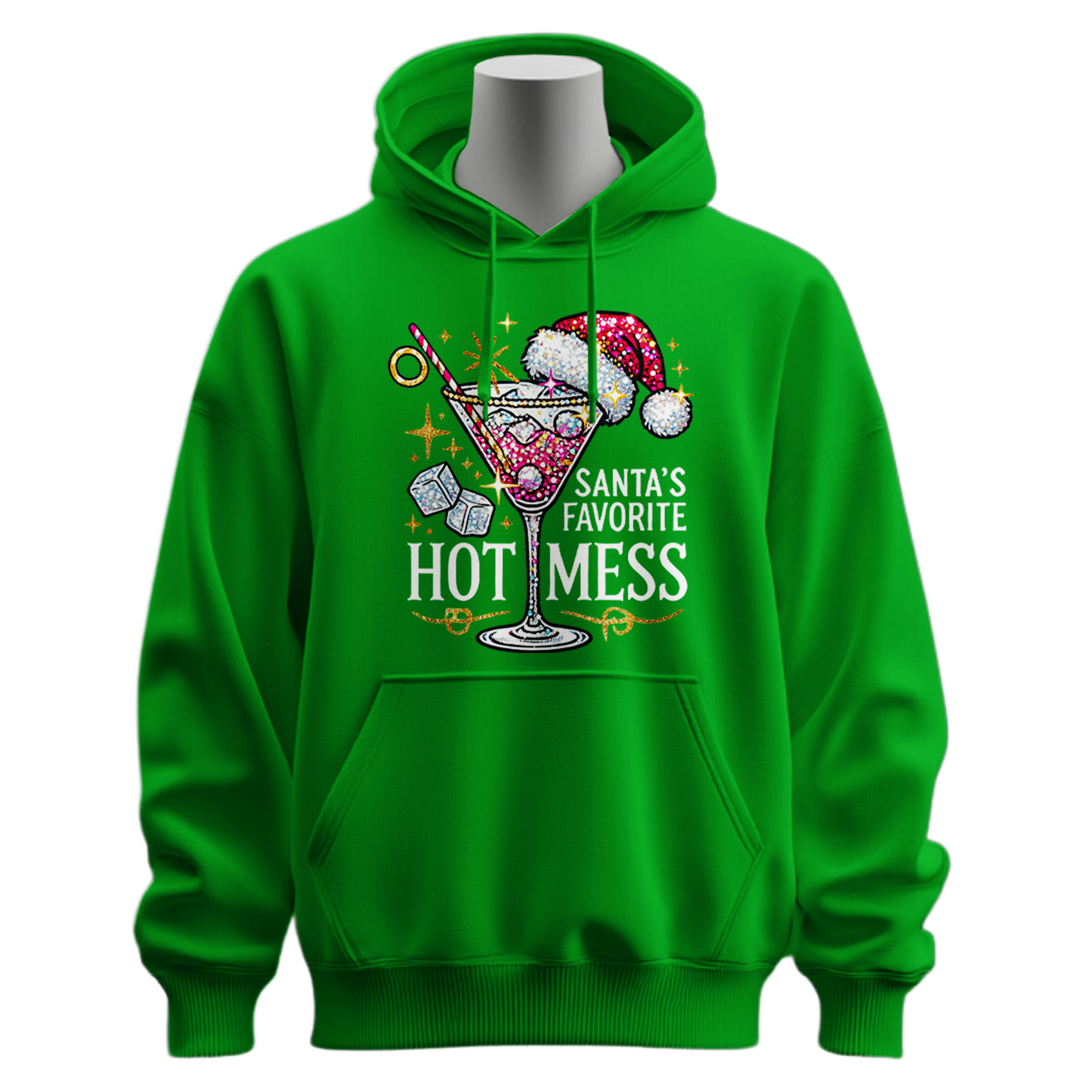 Santa's Favorite Hot Mess Hoodie