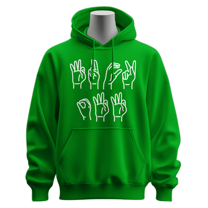 Funny ‘F Off’ in Sign Language Hoodie